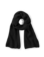 Beechfield Metro Schal aus Polyacryl, Black 170 x 20 cm, CB469 – Bild 2