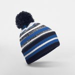 Multi-Sport Fan Beanie – Black/Graphite Grey/White
