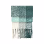 Fluffy Check Scarf – image 3