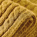 Cable Knit Melange Scarf – Bild 4