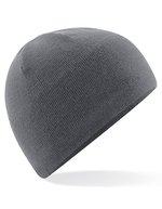 Beechfield Wasserabweisendes Active Beanie mit Fleece, Black One Size, CB501 – Grafite Grigio