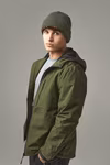 Beechfield Wasserabweisende Thermo-Beanie mit Umschlag, Olive Green One Size, CB505 – Bild 2