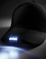 Beechfield LED Licht Cap mit Baumwoll-Drill, Black One Size, CB515 – Bild 5