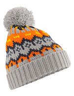 Retro Ski Beanie – Glacier Grey