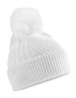 Snow Luxe Beanie – White