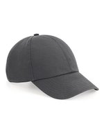 Beechfield Nachhaltige 6-Panel Cap aus Bio-Baumwolle, Black One Size, CB54 – Graphite Grey