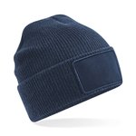 Beechfield Thinsulate Beanie mit abnehmbarem Patch, Black One Size, CB540 – Bild 3