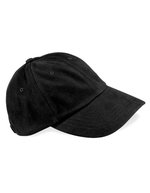 Beechfield Gebürstete Baumwollkappe mit Schild, French Navy/Taupe One Size, CB57 – Bild 2