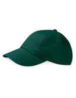 Beechfield Low Profile Baumwoll-Drill Cap mit Schnalle, Bottle Green One Size, CB58 – Verde bottiglia