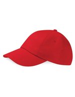 Beechfield Low Profile Baumwoll-Drill Cap mit Schnalle, Bottle Green One Size, CB58 – Classico Rosso