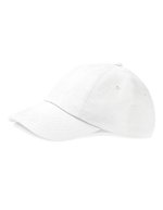 Beechfield Low Profile Baumwoll-Drill Cap mit Schnalle, Bottle Green One Size, CB58 – Bianco