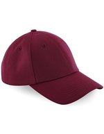 Beechfield Authentische Baseball Cap aus Baumwolltwill, Burgundy One Size, CB59 – Burgundy