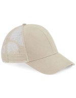 Beechfield Bio-Baumwoll Trucker Cap mit Mesh, Black One Size, CB60 – Sable