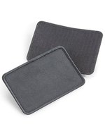 Beechfield Baumwoll-Patch für Mützen, abnehmbar – Graphite Grey