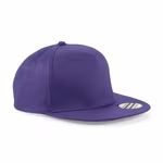 Beechfield 5 Panel Snapback Cap with Twill, Classic Red One Size, CB610 – image 3