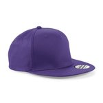 Beechfield 5 Panel Snapback Cap mit Twill, Black One Size, CB610 – Bild 3