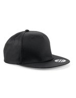 Beechfield 5 Panel Snapback Cap mit Twill, Black One Size, CB610 – Bild 2