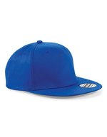 Beechfield 5 Panel Snapback Cap mit Twill, Black One Size, CB610 – Vif Royal