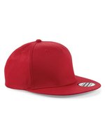 Beechfield 5 Panel Snapback Cap mit Twill, Black One Size, CB610 – Classique Rouge