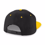 Beechfield 5-Panel Snapback Cap mit Kontrastdetails, Black/Yellow One Size, CB610c – Bild 4