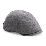 Beechfield Baumwoll-Leinen Gatsby Cap mit Schnalle, Blue Linen One Size, CB621 – Bild 3