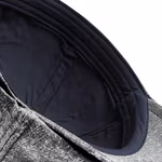 Beechfield Casquette Gatsby en Coton-lin avec boucle, Blue Linen One Size, CB621 – image 6