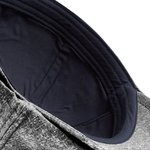 Beechfield Baumwoll-Leinen Gatsby Cap mit Schnalle, Blue Linen One Size, CB621 – Bild 6