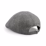 Beechfield Gatsby Cap with Brim, Grey One Size, CB622 – image 3
