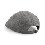 Beechfield Gatsby Mütze mit Schirm, Grey One Size, CB622 – Bild 3