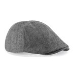Beechfield Gatsby Mütze mit Schirm, Grey One Size, CB622 – Bild 4