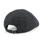 Beechfield Melton-Wollmischung Ivy Cap mit Schild, Charcoal Marl One Size, CB623 – Bild 4