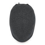 Beechfield Melton-Wollmischung Ivy Cap mit Schild, Charcoal Marl One Size, CB623 – Bild 5