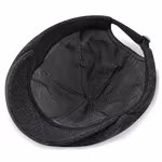 Beechfield Melton Wool Blend Ivy Cap with Visor, Charcoal Marl One Size, CB623 – image 6