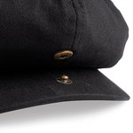 Beechfield Klassische Newsboy Cap mit Fischgrätmuster, Black L/XL, CB624 – Bild 5