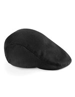 Beechfield Vintage Flat Cap aus gewaschener Baumwolle, Black L/XL, CB626 – Bild 2