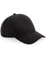 Beechfield Bio-Baumwolle 5 Panel Cap mit Stegschnalle, Black One Size, CB62N – Bild 2