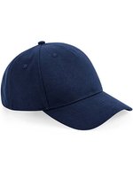 Beechfield Bio-Baumwolle 5 Panel Cap mit Stegschnalle, Black One Size, CB62N – Navy
