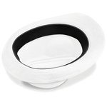 Beechfield Fedora-Hut aus Polyester-Baumwoll-Mix, White/Black S/M, CB630 – Bild 4