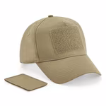 Beechfield Casquette 5 panneaux avec patch amovible, Black One Size, CB638 – image 5