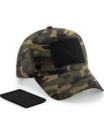 Beechfield 5-Panel Cap mit abnehmbarem Patch – Jungle Camo