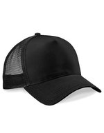 Beechfield Snapback Trucker Cap Colourful Collection 2023 – Black/Black
