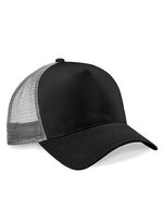Beechfield Snapback Trucker Cap Colourful Collection 2023 – Black/Light Grey