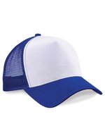 Beechfield Snapback Trucker Cap Colourful Collection 2023, Black/Black One Size, CB640 – Brillante Reale/Bianco