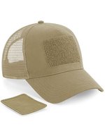Beechfield Austauschbares Patch Snapback Trucker-Cap – Desert Sand
