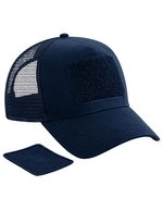 Beechfield Austauschbares Patch Snapback Trucker-Cap – French Navy