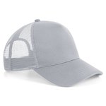 Beechfield Microknit Snapback Trucker Cap mit Netz-Einsätzen, Black One Size, CB642 – Bild 3