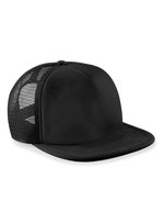Beechfield Vintage Snapback Trucker Cap 5-Segment, Black/Black One Size, CB645 – Bild 2