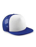 Beechfield Vintage Snapback Trucker Cap 5-Segment, Black/Black One Size, CB645 – Bright Royal/White