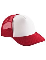Beechfield Junior Vintage Snapback Trucker Cap – Classic Red/White