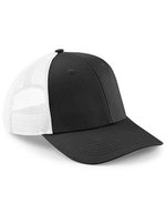 Beechfield Urbanwear Trucker Cap mit Netz-Einsätzen – Black/White